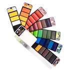 Superior 18/25/33/42 Solid Watercolor Paint Set Water Color Pigment