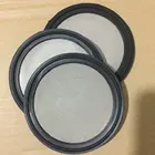 Sanitary TriClamp PTFE Buna-N EPDM gasket With SS304 2500 mesh Screen