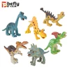 Bulk kids model set cartoon 3d dinosaur toy