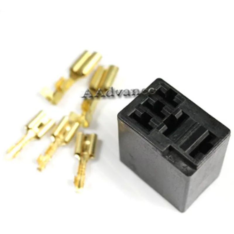 5 Way 5-Hole Female MICRO RELAY Auto Connector Plugs x1 KIT