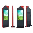 65 inch smart tv floor stand lcd touch screen advertising waterproof hd outdoor xxxy video tv led display