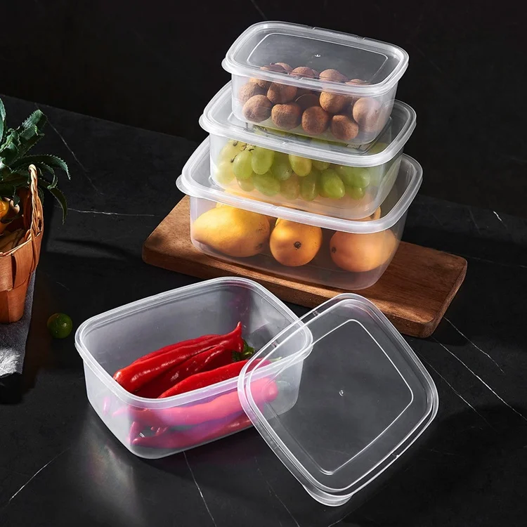 3 pack transparent plastic food grade airtight organizing storage box container for chicken leg home
3 pack transparent plastic food grade airtight organizing storage box container for chicken leg home