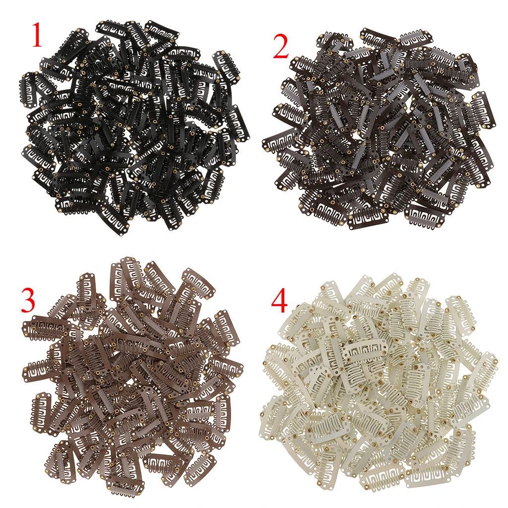 1000pcs/bag 32mm Metal Snap Clips for Hair Extensions Clip-on Wig Wigs Weft Hairpiece U Shape Metal Wig Clips
1000pcs/bag 32mm Metal Snap Clips for Hair Extensions Clip-on Wig Wigs Weft Hairpiece U Shape Metal Wig Clips