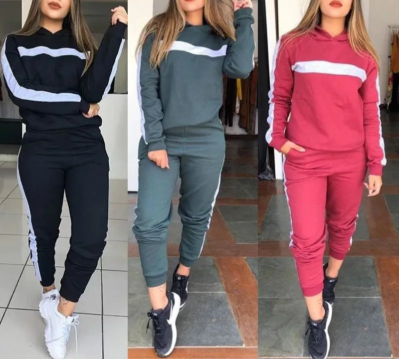 20% Off Autumn Winter Clothes Patchwork Pullover tracksuit Women 2 Piece Set Top And Pants Sports Suits Female Outfit
20% Off Autumn Winter Clothes Patchwork Pullover tracksuit Women 2 Piece Set Top And Pants Sports Suits Female Outfit