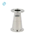 ISO / IDF Standard Stainless Steel Sanitary Clamped Concentric Reducer Beverage Tubing Pipe Fitting