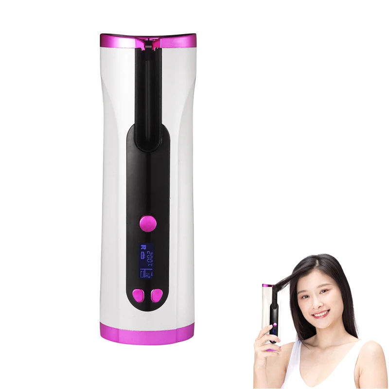 2021 Mini Usb Rechargeable Auto Cordless Rotating Hair Curling Iron Wireless Electric Automatic Hair Curler, 3 color option
2021 Mini Usb Rechargeable Auto Cordless Rotating Hair Curling Iron Wireless Electric Automatic Hair Curler, 3 color option