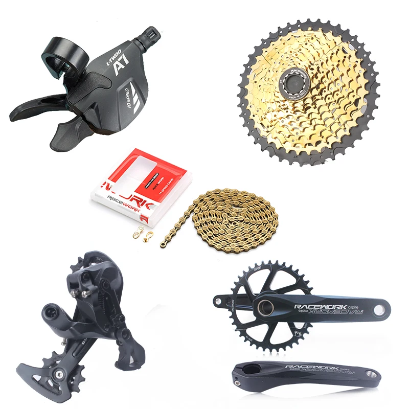 Ltwoo A7 1x10 gear lever + rear derailleur Bicycle parts MTB Bicycle Flywheel Chain Crank combo kit
Ltwoo A7 1x10 gear lever + rear derailleur Bicycle parts MTB Bicycle Flywheel Chain Crank combo kit