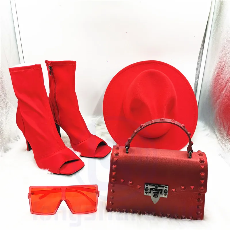 G108078 4 pieces set women handbags silicone shoulder handbag jelly candy purse and high heel sandals fedora hats Glasses set, Requirement
G108078 4 pieces set women handbags silicone shoulder handbag jelly candy purse and high heel sandals fedora hats Glasses set, Requirement