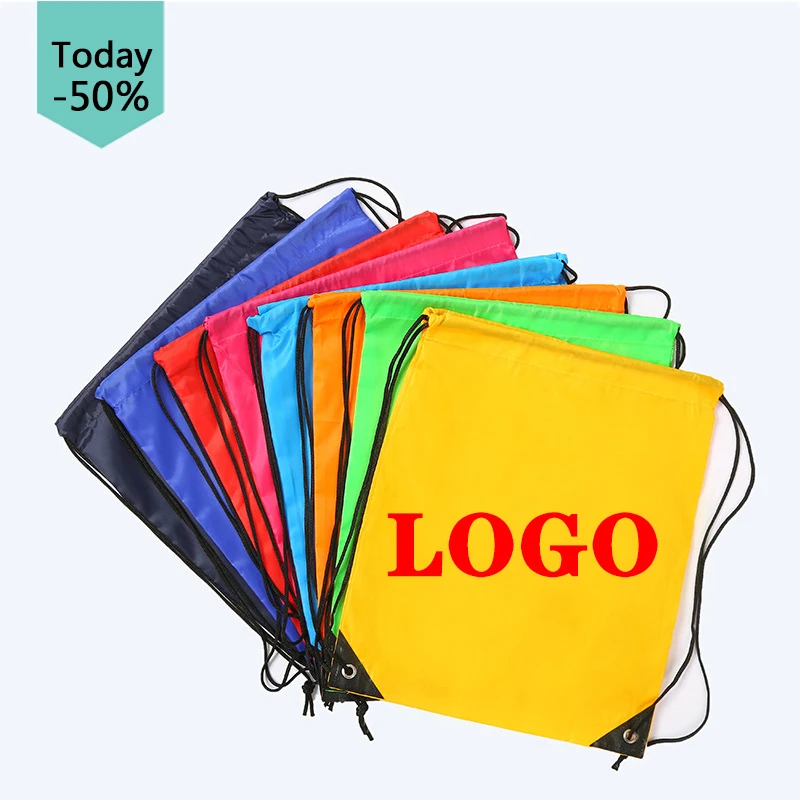 Recyclable Drawstring Bag Cheap Custom LOGO Drawstring Bags Foldable Drawstring Polyester Bag, Multi-colored
Recyclable Drawstring Bag Cheap Custom LOGO Drawstring Bags Foldable Drawstring Polyester Bag, Multi-colored