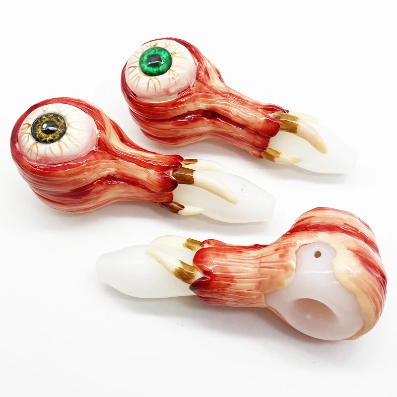 High Quality Resin Monster Eye Pipe Herb Weed Tobacco Glass Smoking Pipe, Mix colors
High Quality Resin Monster Eye Pipe Herb Weed Tobacco Glass Smoking Pipe, Mix colors