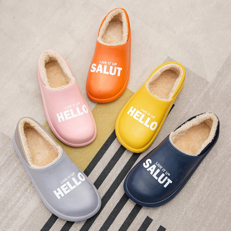 2021 New Winter Slippers Warm Men Shoes Waterproof Women Couples Non-Slip Plush Cotton Indoor Outdoor Cozy Home Autumn Thick Hee, Grey navy yellow pink orange
2021 New Winter Slippers Warm Men Shoes Waterproof Women Couples Non-Slip Plush Cotton Indoor Outdoor Cozy Home Autumn Thick Hee, Grey navy yellow pink orange