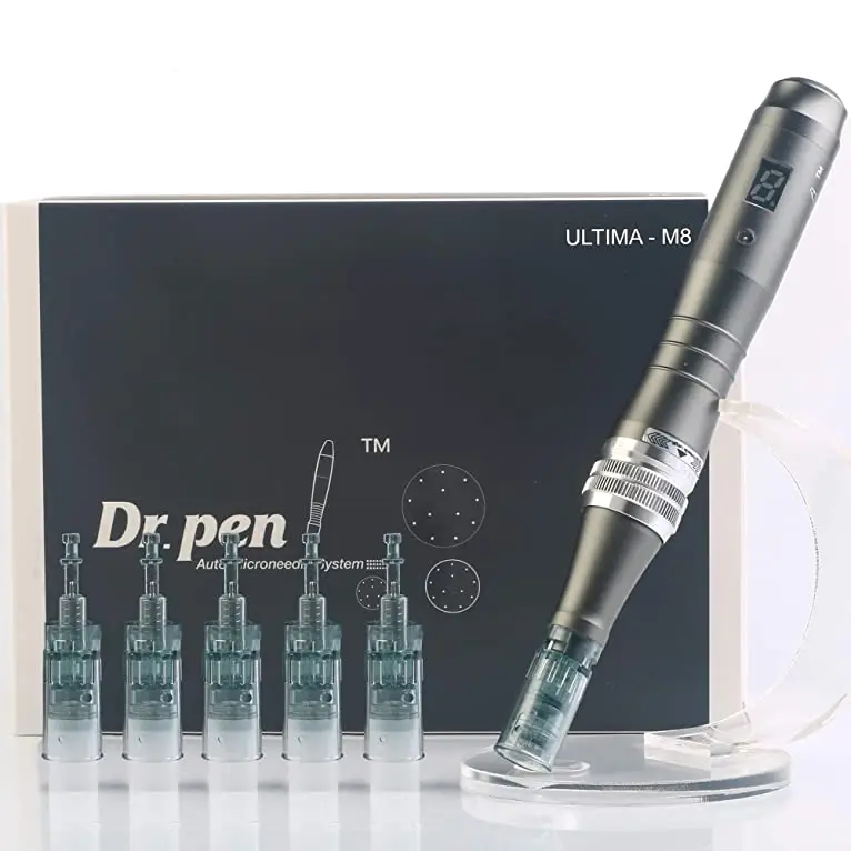 Dr Pen 11/16/24/36/42 Derma Pen Home Use 16 Pins Cartridge Wireless Electric M8 Micro Needle Derma Pen With Digital Display
Dr Pen 11/16/24/36/42 Derma Pen Home Use 16 Pins Cartridge Wireless Electric M8 Micro Needle Derma Pen With Digital Display