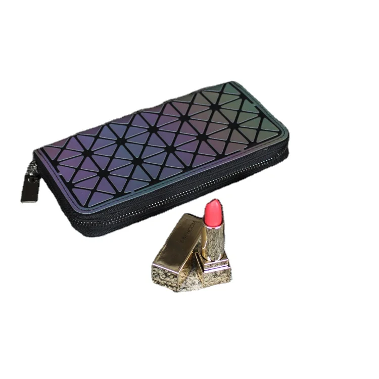 Wholesale Hot Selling Luminous Geometric Design Women Leather Wallet purses and handbags women
Wholesale Hot Selling Luminous Geometric Design Women Leather Wallet purses and handbags women