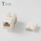 TOM-KJ-15-C6 Made in china RJ45 Jack CAT6 UTP Keystone Module