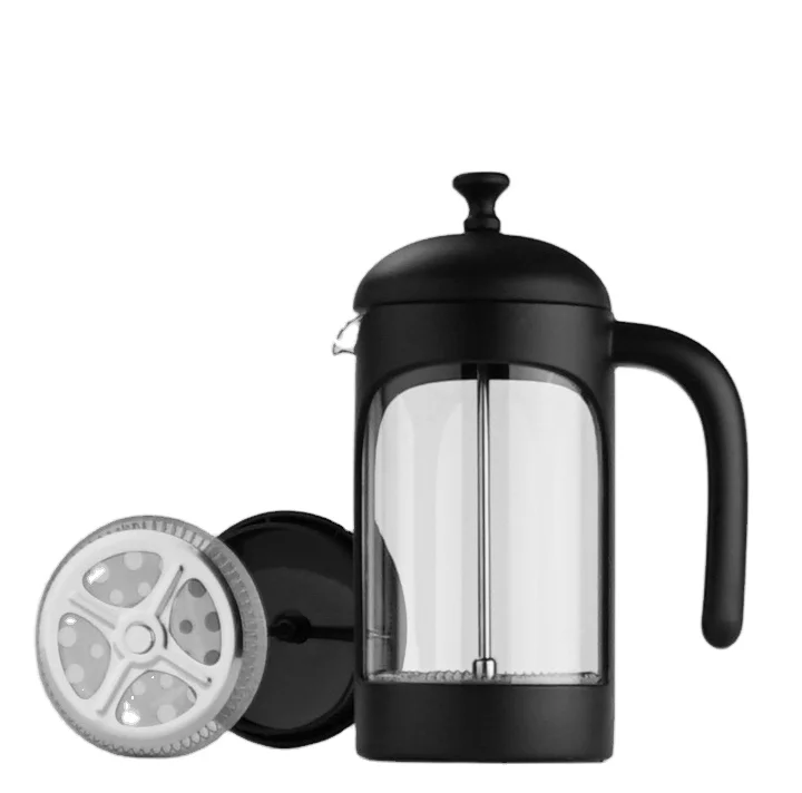 Chinese Manufacturer Good Quality High Borosilicate Glass French Press With Plunger, Clear transparent
Chinese Manufacturer Good Quality High Borosilicate Glass French Press With Plunger, Clear transparent