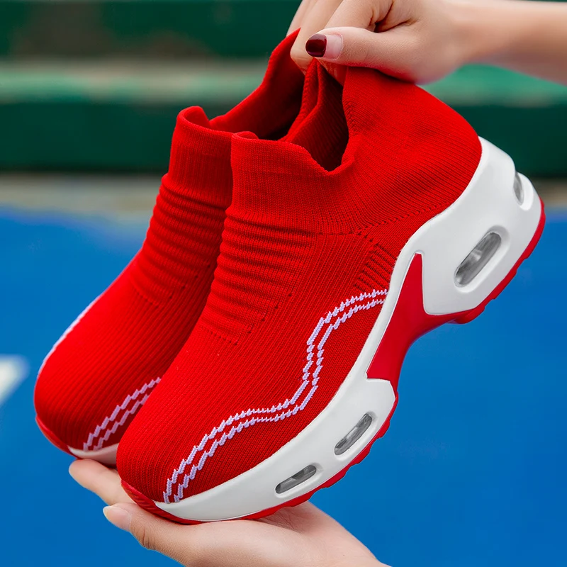 Design Autumn Lightweight Fitness Sports Socks Mesh Breathable Thick Sole Casual Shoes Fashion Flying Work Sneakers
Design Autumn Lightweight Fitness Sports Socks Mesh Breathable Thick Sole Casual Shoes Fashion Flying Work Sneakers