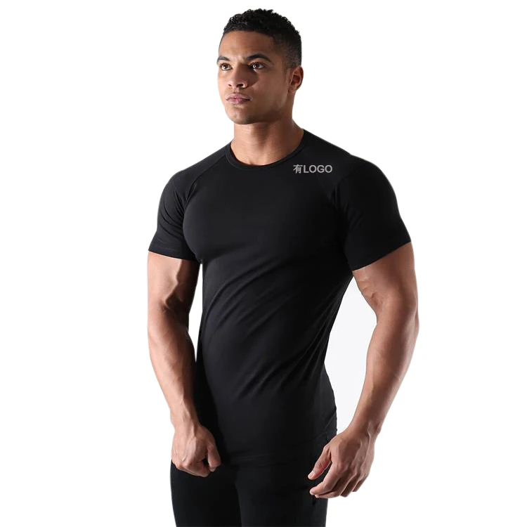 Professional made comfortable soft stretch men's round neck short sleeve T-shirt, Black/white/red
Professional made comfortable soft stretch men's round neck short sleeve T-shirt, Black/white/red