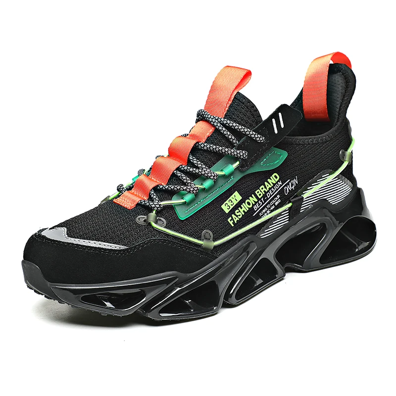 New High Quality Blade Sole Fly Weave Men's Sports Running Shoes Summer Walking Tourism Trendy Shoes, White , black , blue
New High Quality Blade Sole Fly Weave Men's Sports Running Shoes Summer Walking Tourism Trendy Shoes, White , black , blue