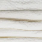 Home Textile Jacquard White Color With Air Layer 32S Bedding Soft Knitted Mattress 100% Cotton Baby Quilt Fabric