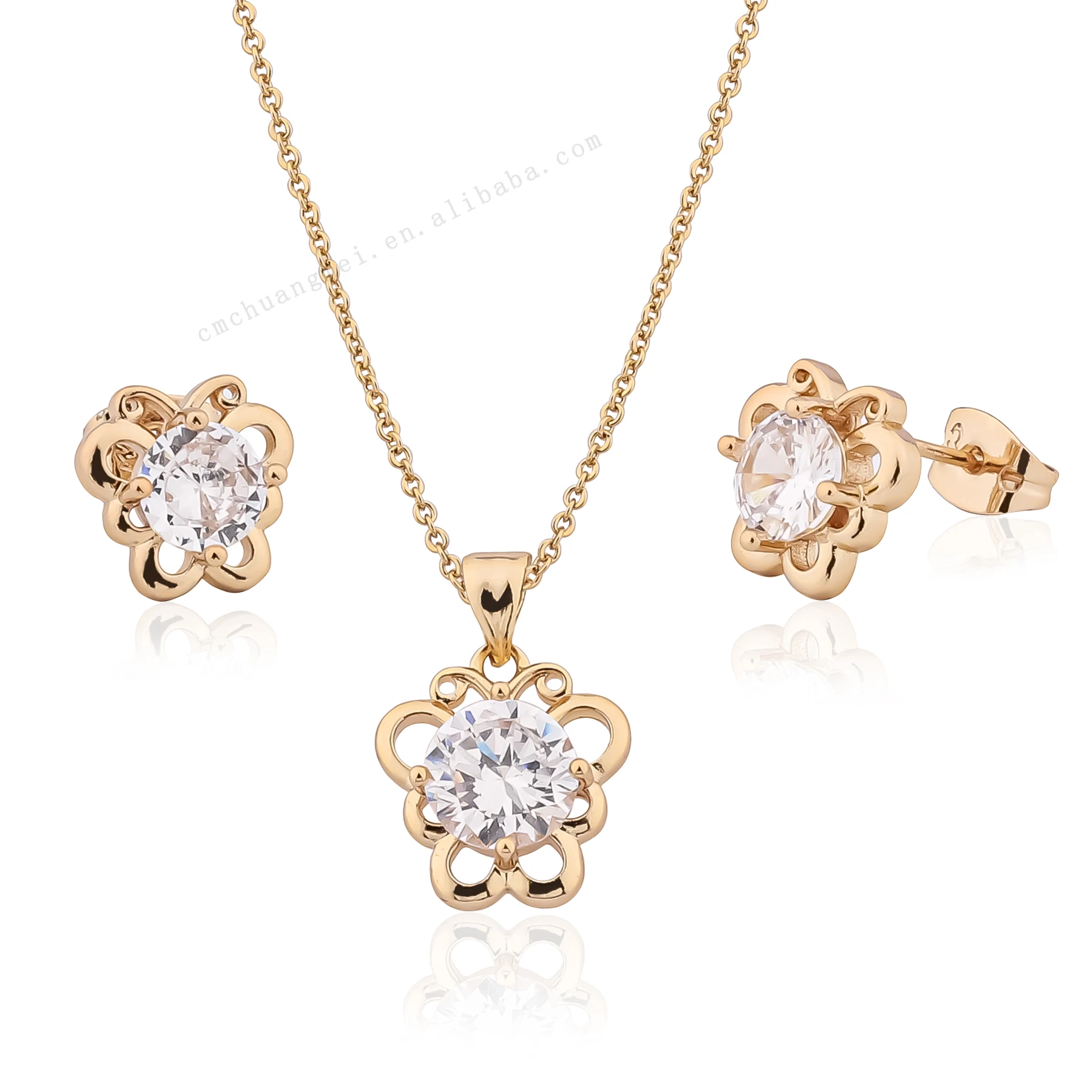 Colorful Cheap Bridal 18k Gold Plated Multi Zircon Necklace and Earrings Jewelry Set
Colorful Cheap Bridal 18k Gold Plated Multi Zircon Necklace and Earrings Jewelry Set