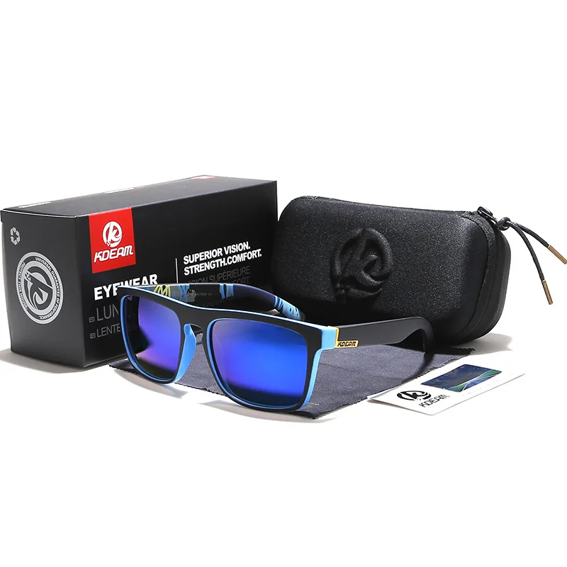 2020 Kdeam High Quality Wholesale New Design Mens Sport Sunglasses Polarized UV400, Custom colors
2020 Kdeam High Quality Wholesale New Design Mens Sport Sunglasses Polarized UV400, Custom colors