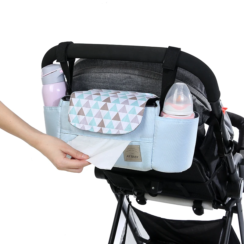 Hot Sale Universal Baby Stroller Organizer Deluxe Diaper Caddy Bag with Storage Pockets
Hot Sale Universal Baby Stroller Organizer Deluxe Diaper Caddy Bag with Storage Pockets