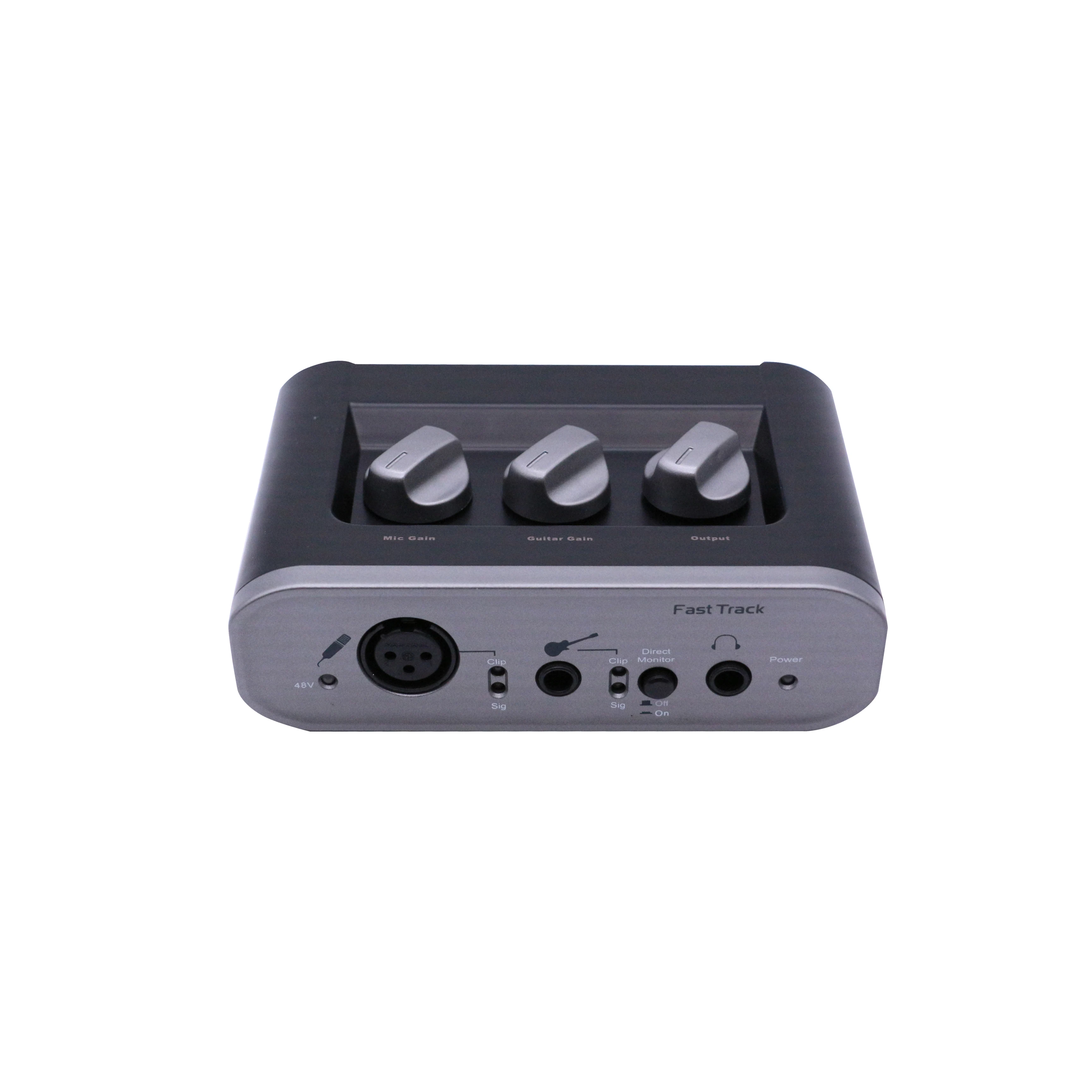 Accuracy Stands SD-11 Professional Multi-function Audio Interface USB External Audio Recording And Live Broadcast Sound Card, Silver
Accuracy Stands SD-11 Professional Multi-function Audio Interface USB External Audio Recording And Live Broadcast Sound Card, Silver