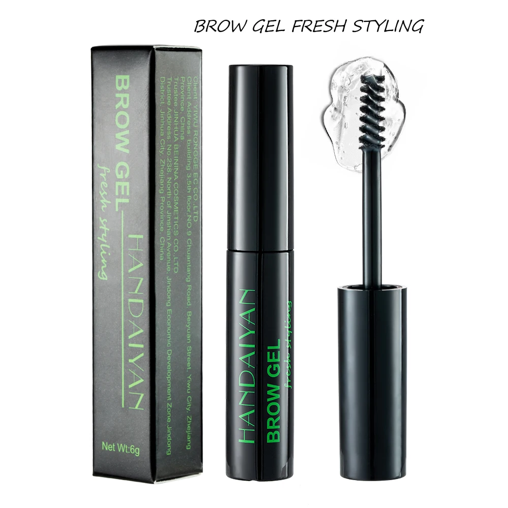 HANDAIYAN clear naked transparent eyebrow styling gel with brush Eye Make up makup cosmetics makeup products
HANDAIYAN clear naked transparent eyebrow styling gel with brush Eye Make up makup cosmetics makeup products
