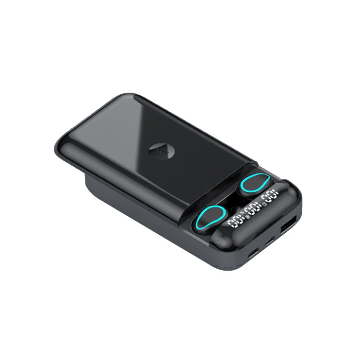 x38 TWS Wireless Earphones Sports Waterproof Gaming Headphones 6000mAh Charge Case HD Stereo Earbuds Headset Dual Microphone, Black
x38 TWS Wireless Earphones Sports Waterproof Gaming Headphones 6000mAh Charge Case HD Stereo Earbuds Headset Dual Microphone, Black