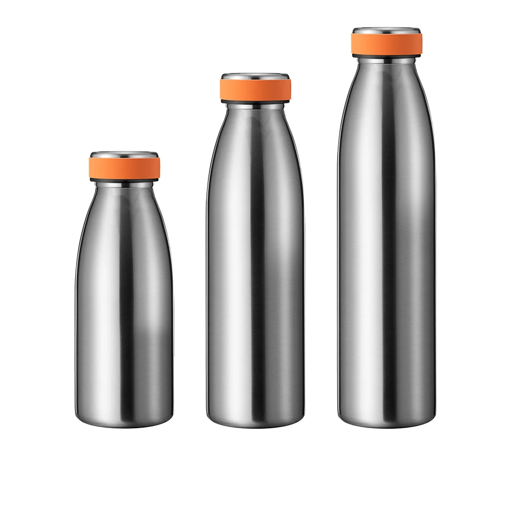 Wholesale Custom Logos Are Popular Double Wall Vacuum Metal Sports Insulated Stainless Steel Cola Shaped Milkybottle
Wholesale Custom Logos Are Popular Double Wall Vacuum Metal Sports Insulated Stainless Steel Cola Shaped Milkybottle