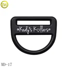 Custom logo Metal Bag Hardware Colored Metal D Ring For Handbags