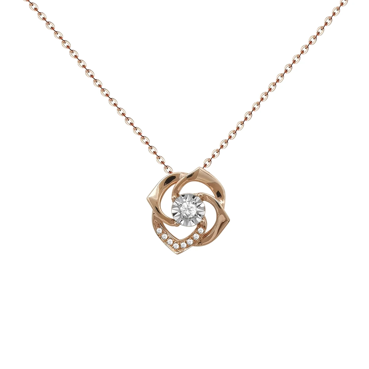 18k Gold Jewelry Flower Shape Pendant Necklace Jewelry Rose Gold Natural Diamond Necklace Women Jewelry
18k Gold Jewelry Flower Shape Pendant Necklace Jewelry Rose Gold Natural Diamond Necklace Women Jewelry