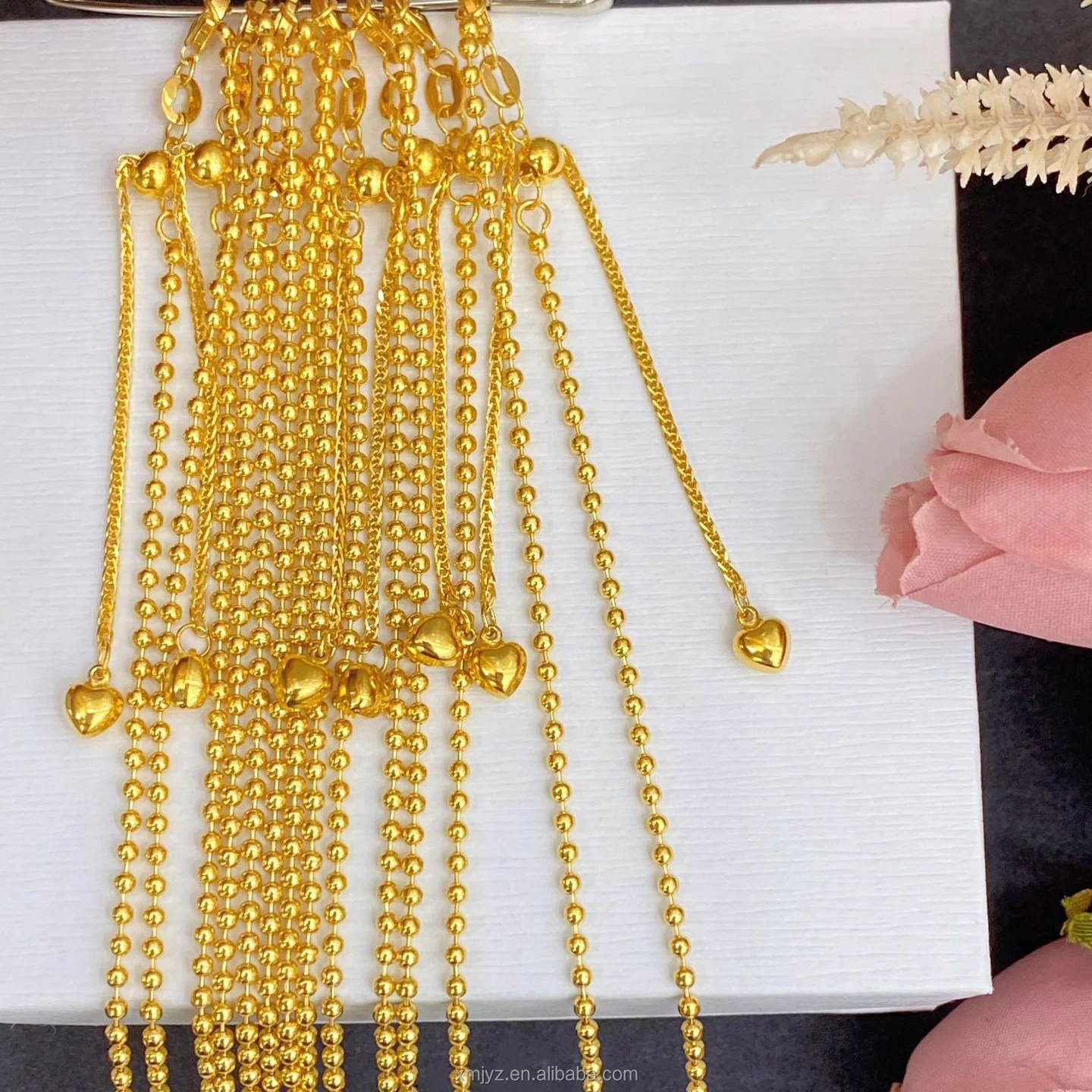 Certified 5G Gold New Adjustable Cross Necklace Pure Gold 999 Beads Choker ABC Chain Pearl Set Chain
Certified 5G Gold New Adjustable Cross Necklace Pure Gold 999 Beads Choker ABC Chain Pearl Set Chain