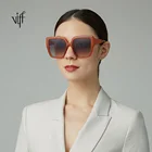 Hot Sale China Made HP20099 Plastic Frame Shades Women Sunglasses