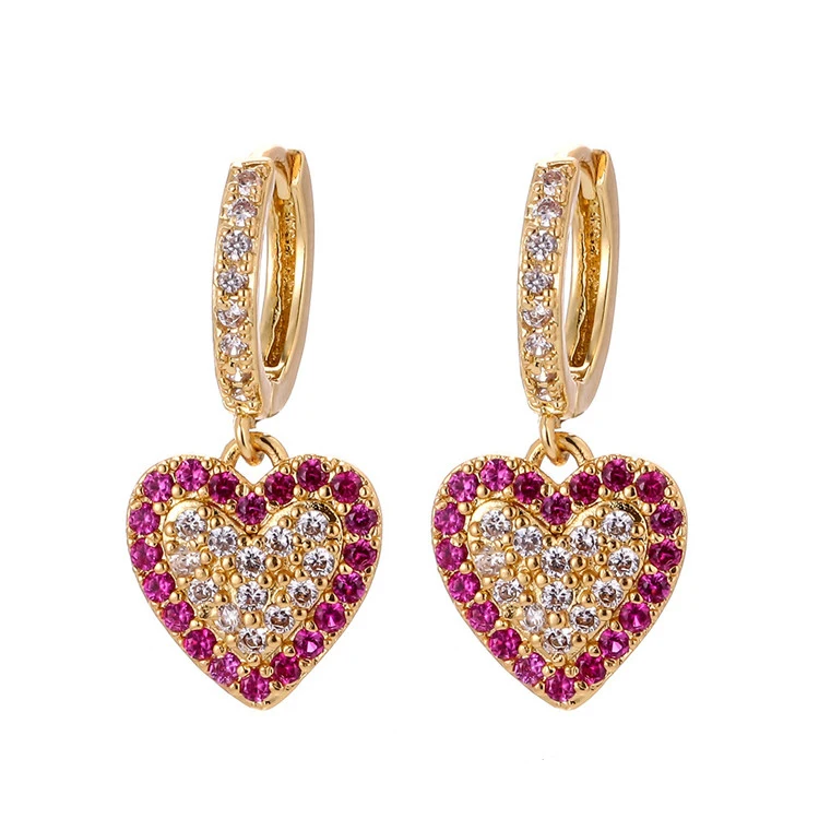Hot sale new diamond hollow zircon earrings simple earrings Diamond Heart Earrings, Picture
Hot sale new diamond hollow zircon earrings simple earrings Diamond Heart Earrings, Picture