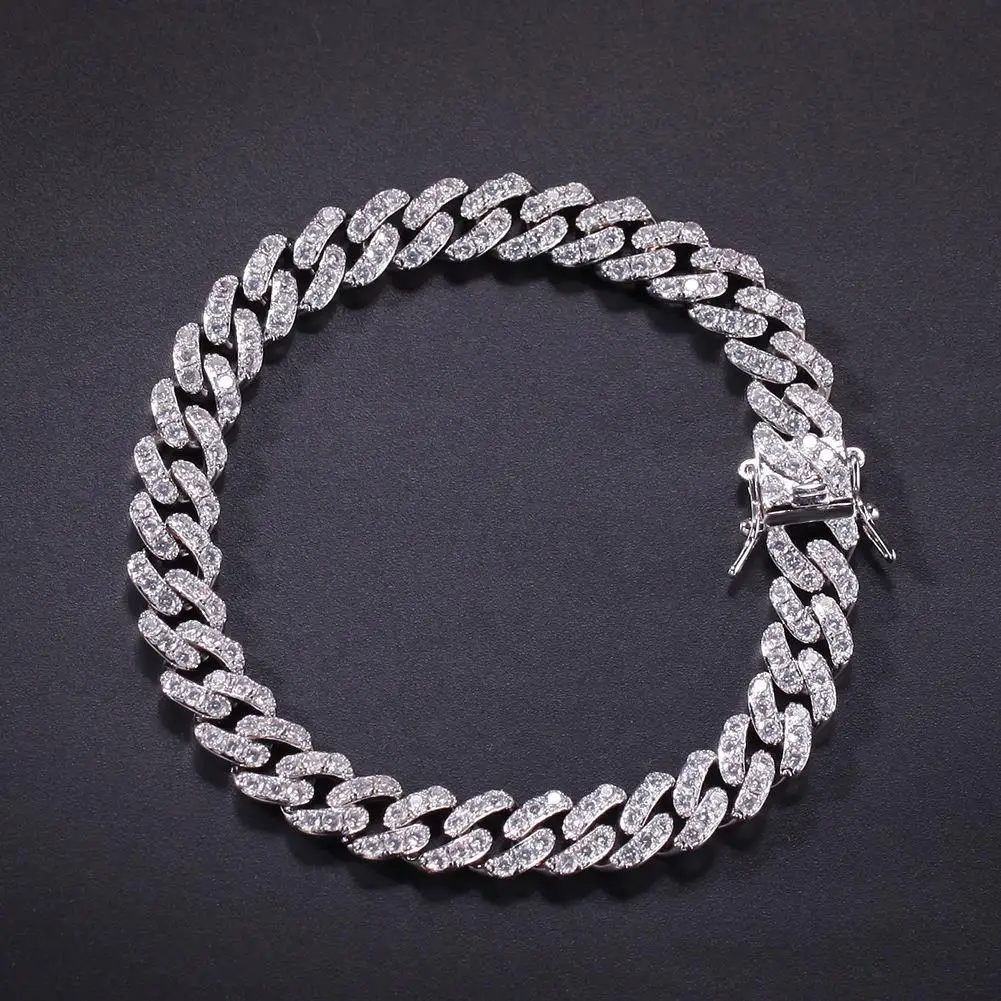 Wholesales fashion women 2021 Cuban link chain pave stone hip hop anklet
Wholesales fashion women 2021 Cuban link chain pave stone hip hop anklet