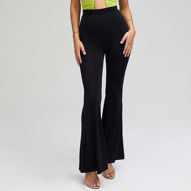 2021 Pantalones European And American Stretch Pants Flared Casual Pants New Style Women'S Fashion Pants, 1 color
2021 Pantalones European And American Stretch Pants Flared Casual Pants New Style Women'S Fashion Pants, 1 color