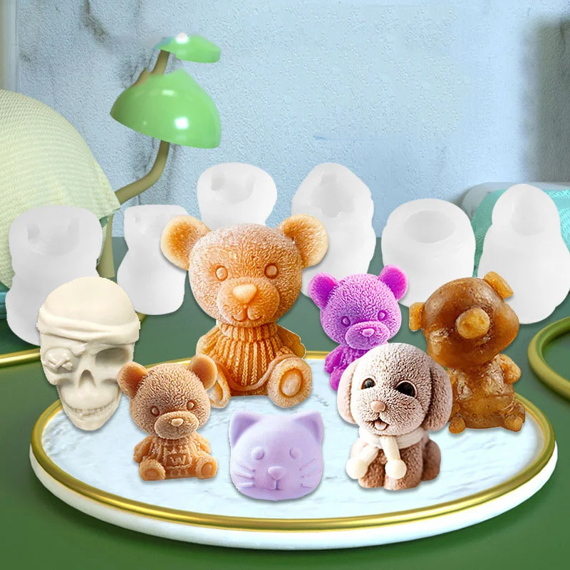 High Quality Animal Dog Piglet Teddy Bear Silicone Ice Cube Cream Molds ,Personalized DIY Drink Ice Cube Tray Silicone, White
High Quality Animal Dog Piglet Teddy Bear Silicone Ice Cube Cream Molds ,Personalized DIY Drink Ice Cube Tray Silicone, White