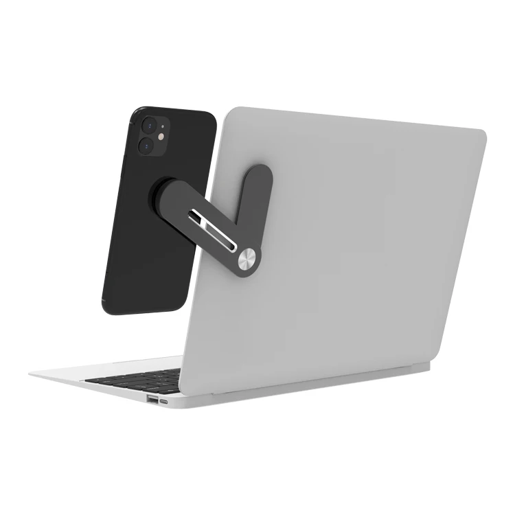 Extension Side Mount Clip Adjustable Magnetic Laptop Stand Phone Holder, Sliver or matt black
Extension Side Mount Clip Adjustable Magnetic Laptop Stand Phone Holder, Sliver or matt black