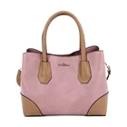 2019 classic high quality custom women PU leather luxury handbag casual style tote shoulder bag fashion messenger bag