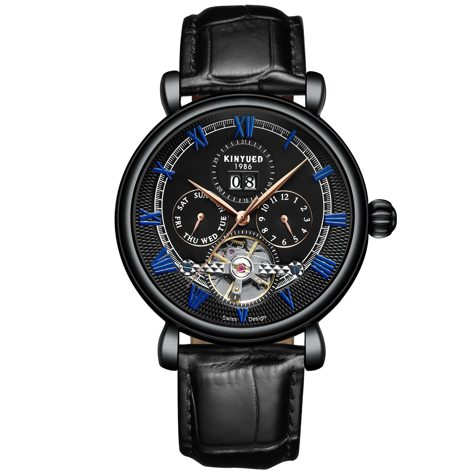 KINYUED Factory Brand Mechanical Watch Manufacturer Customized Custom LOGO Mechanical automatic Watch
KINYUED Factory Brand Mechanical Watch Manufacturer Customized Custom LOGO Mechanical automatic Watch