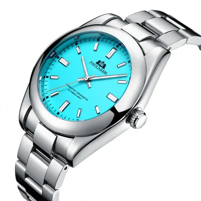 PAULAREIS automatic mechanical luminous steel belt red yellow blue green colorful men's watch AUTOMATIC WATCH, 7 colors
PAULAREIS automatic mechanical luminous steel belt red yellow blue green colorful men's watch AUTOMATIC WATCH, 7 colors