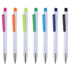 2020 guanghua new antimicrobial solid white pen with custom logo for promotion and gift