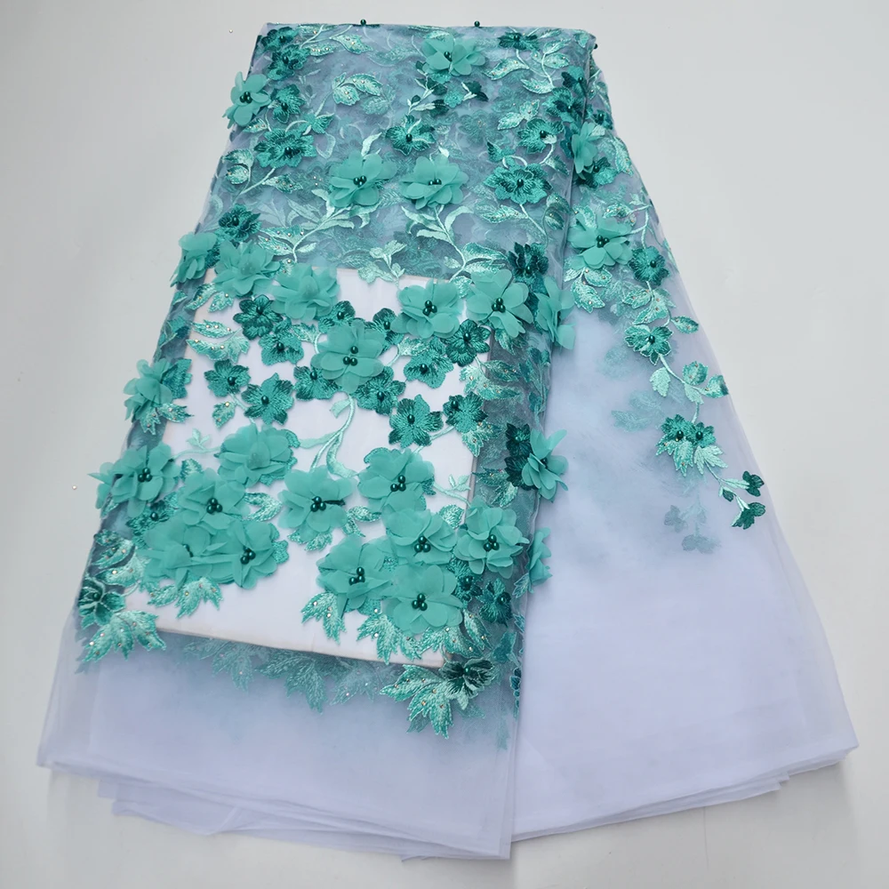 Newest top grade 3D floral embroidery tulle fabric green African french net lace for bride dresses
Newest top grade 3D floral embroidery tulle fabric green African french net lace for bride dresses