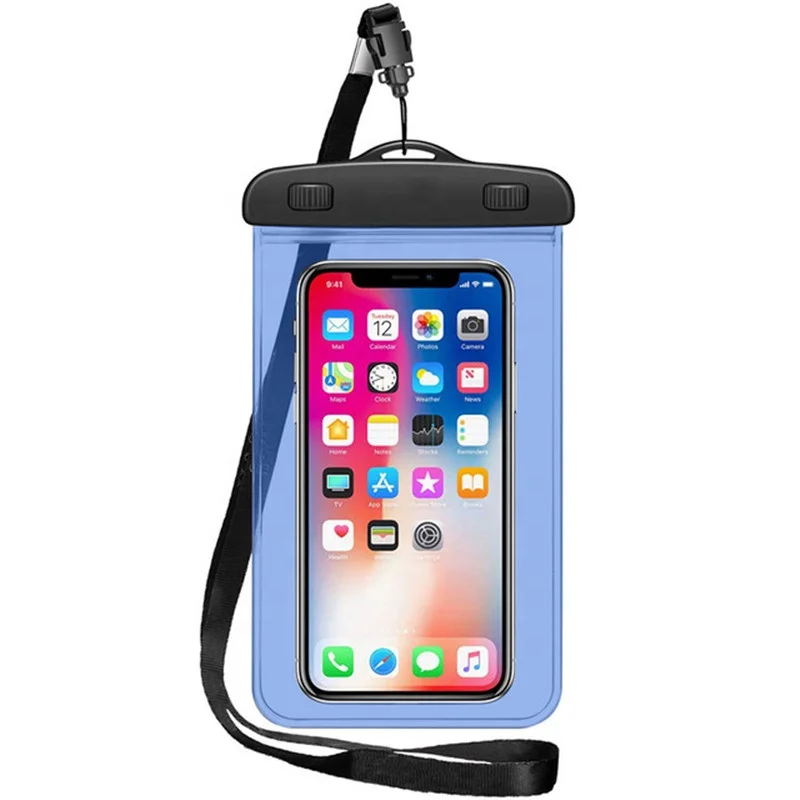 IPX8 Water proof cell phone bag PVC waterproof phone case for iphone X Xs Xr for iphone 11 pro max mobile phone bags cases