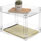 Acrylic Table Acrylic Designer Coffee Table Custom Modern Small Acrylic Makeup/Coffee Table