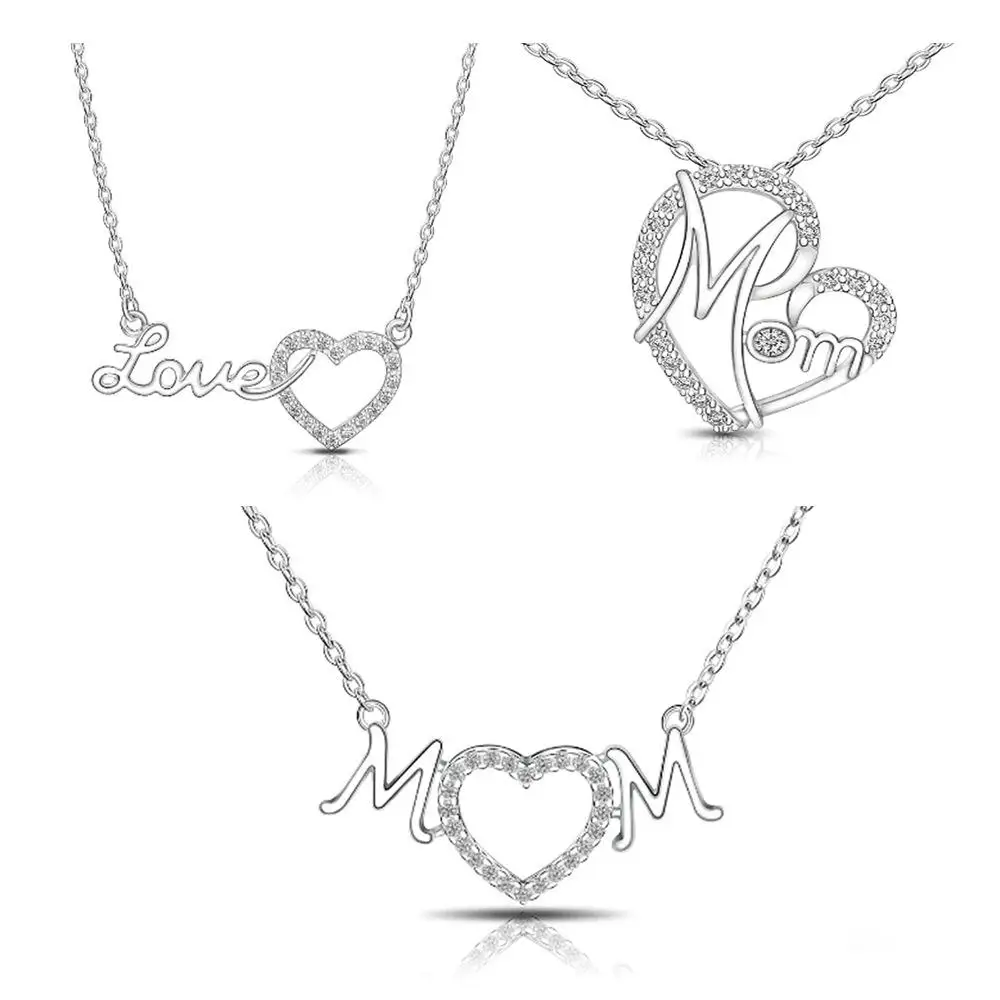 Fashion Jewelry 925 Sterling Silver Mama Necklace Statement Simple 18K Gold Plated Mother Letter Pendant Necklace For Women Gift
Fashion Jewelry 925 Sterling Silver Mama Necklace Statement Simple 18K Gold Plated Mother Letter Pendant Necklace For Women Gift