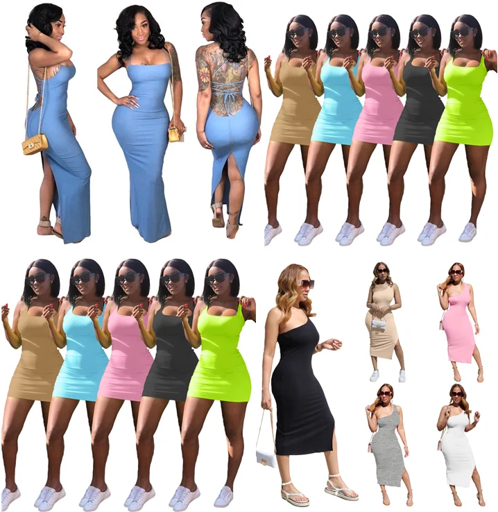Wholesale Summer Plus Size Straps Stretchy Bandage Backless Dress Femme Casual Club Dress Bandeau String Tube Women Dress
Wholesale Summer Plus Size Straps Stretchy Bandage Backless Dress Femme Casual Club Dress Bandeau String Tube Women Dress
