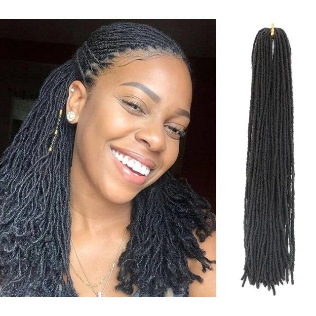 Dreadlocks Hair Extensions For Black Women And Men Afro Faux Locs Crochet Twist Braided Slender Straight Syntehtic Hair Pieces
Dreadlocks Hair Extensions For Black Women And Men Afro Faux Locs Crochet Twist Braided Slender Straight Syntehtic Hair Pieces