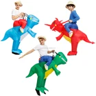 In stock Realistic Super Quality Adult Inflatable Walking Dinosaur T Rex Costume For Jurassic Park